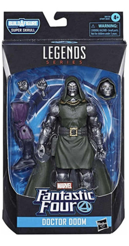 Doctor Doom Marvel Legends Baf Súper Skrull Figura Hasbro 6