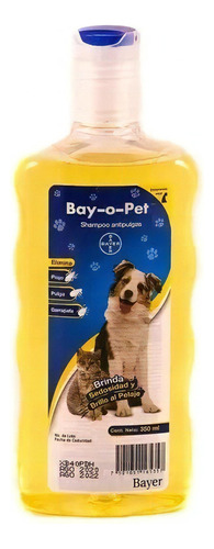 Shampoo Antipulgas Bayer Bayopet Para Perros Y Gatos Fragancia Neutro