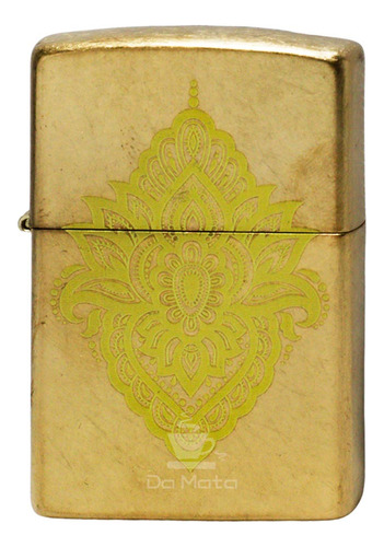 Isqueiro Zippo 49798 Henna Tatto Design - Tabacaria Da Mata