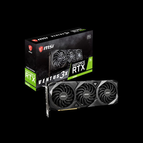 Placa Video Rtx3090 24gb Gddr6x 384bit Msi Com Cara De Nova (Usado)