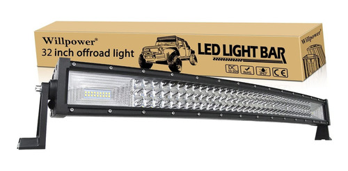 Barra De Luz Led Curvada De 32 Pulgadas Y 405 W, Combo ...