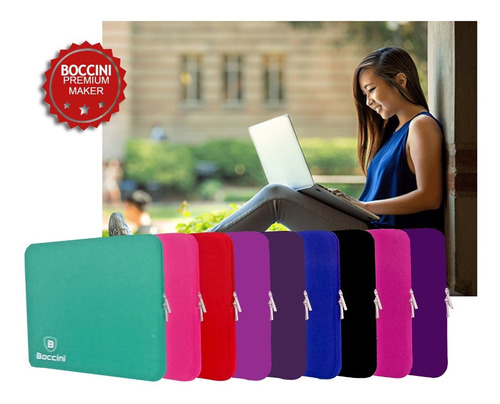 Fundas Notebook Portatil Con Cierre Colores 14 15 Pulgadas