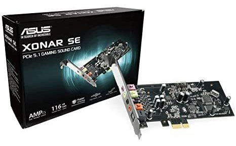 Asus Xonar Se 5.1 Canales De 192 Khz / 24 Bits De Alta Res