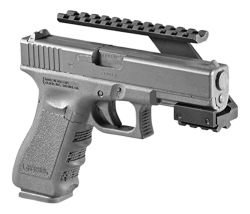 Riel Weaver Picatinny Para Glock Mira Punto R Xchws C