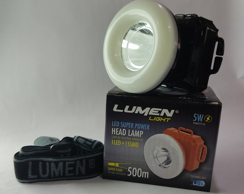 Linterna Ciclista  Led 5 Watt Tipo Minero 