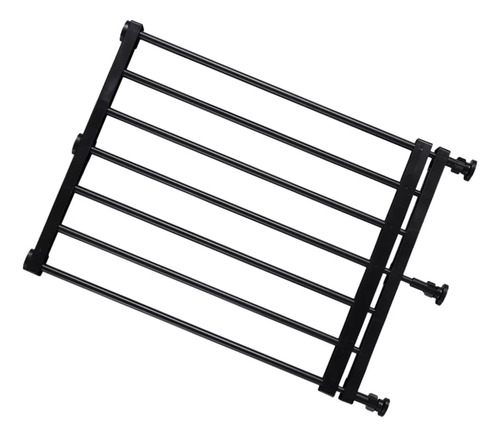 Proteção De Porta Retrátil Para 39 A 60 Cm X 42 Cm Preta