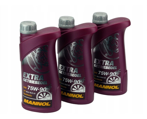 Mannol 75w90 Gl4/ Gl5 Ls Para Diferenciales Lsd 3 Lts Alemán