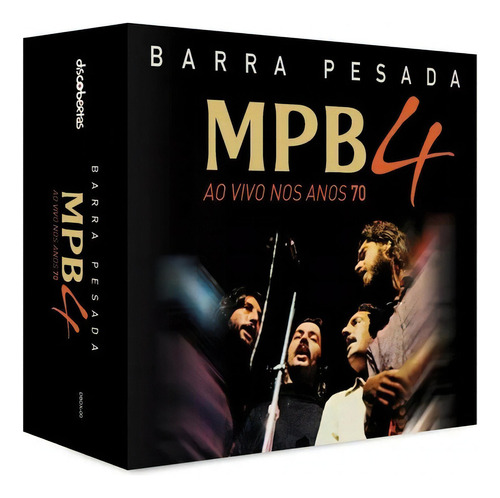 Mpb4 Box Barra Pesada - 5 Cds Discobertas Ao Vivo (72 / 76)