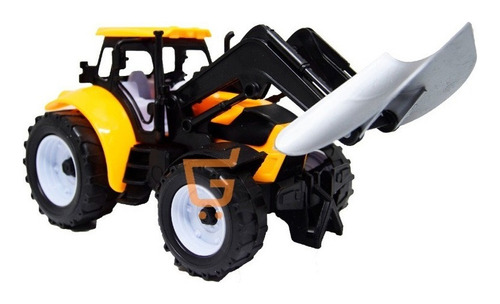 Juego Camiones Juguete Tractor Mula Bulldozer Excavadora