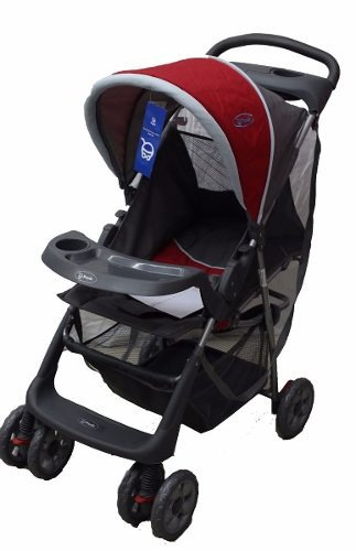 Cochecito P/bebes Little Rider 2 Posiciones Hasta 18kg Piedi