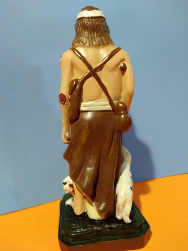 Estatuillas De San Lázaro De 22 Cms En Yeso Cerámico Nuevas!