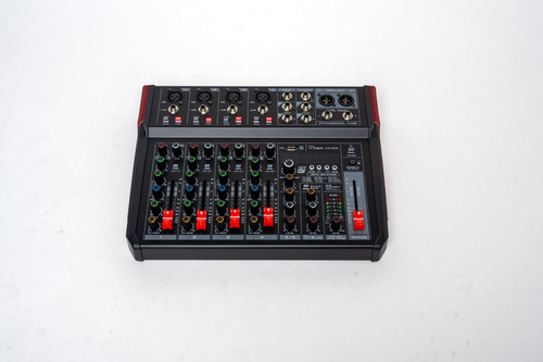 Consola Mixer Parquer Kg-fm08 8 Canales (8ch)