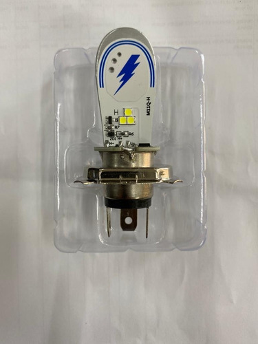 Imagem 3 de 4 de Lâmpada Farol Led Titan 125/150 H4 35x35 Kga