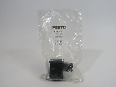 Festo 171157 Mssd-c-4p Plug Socket 3-pin 6-8mm Cable Dia Oaf