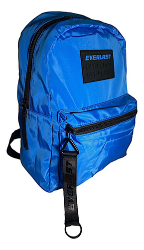 Mochila Cartera Everlast Urbana Reforzada 22167 Azul 11 Lts