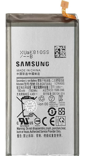 Bateria Pila Samsung S10 Eb-bg973abu Original