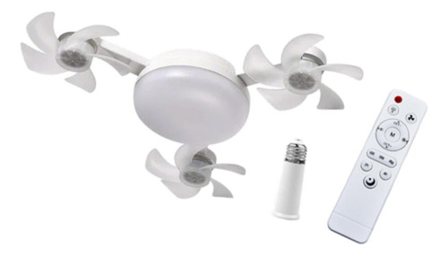 Lámpara Del Ventilador De Ventilador De 3 Cabezas 45cm