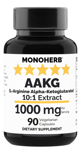 Monoherb Aakg - Alfa-cetoglutarato De L-arginina - 1000 Mg -