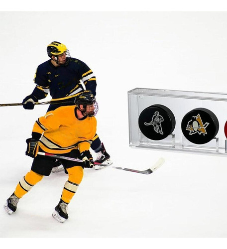 4 Posiciones Case De Pantalla De Disco De Hockey Acrílico