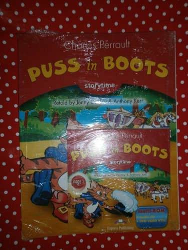 Puss In Boots Storytime Perrault Con Cd´s Express Publishing