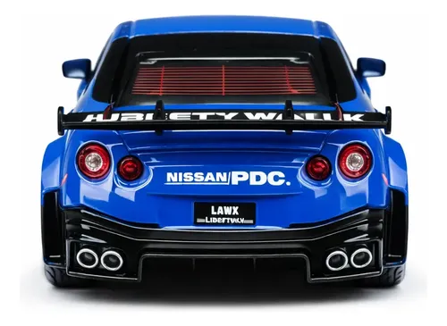 Miniatura Nissan Gtr (r35) Liberty Walk 35gt-rr 1:64 Mini Gt