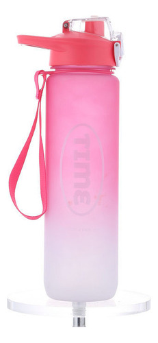 Botella De Agua Motivacional 1 Lts Deportiva Gym + Sticker D