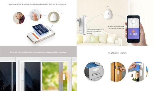 Imagen 5 de 9 de Kit De Alarma Inalambrica Casa Oficina Aplicacion Celular