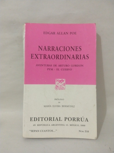 Narraciones Extraordinarias Edgar Allan Poe