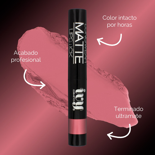 Labial Longwear Matte Lipstick Ivy Super Model