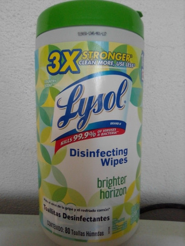 Toallas Desinfectantes Lysol
