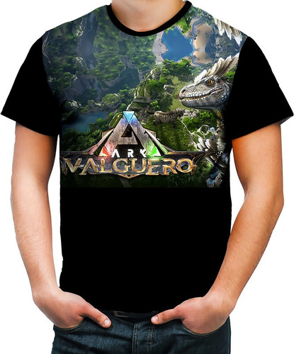 Camisa Camiseta Personalizada Jogo Ps4 Ark Surival Hd 04