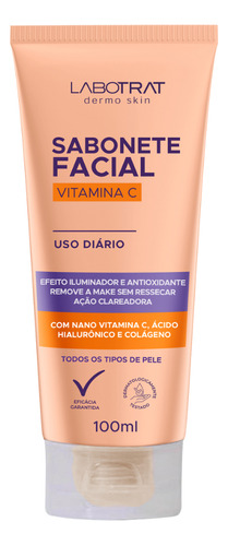 Sabonete Facial Vitamina C Labotrat - 100ml