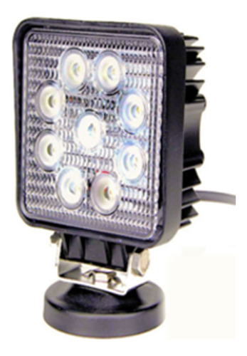 Faro Auxiliar Proyector 9 Led 27w Off Road 12v Universal