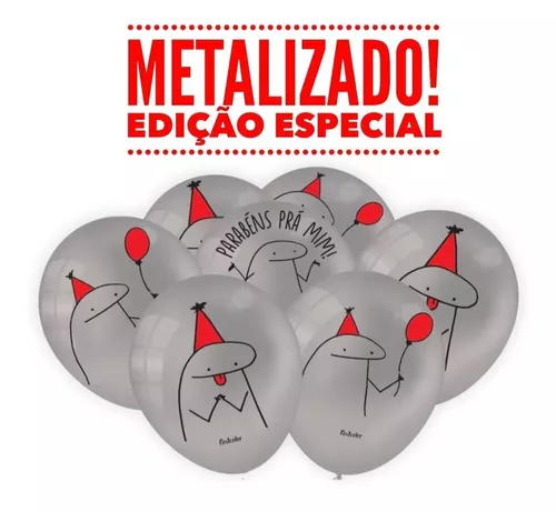 Kit Festa Flork Meme - Cartazes Decorativos E Dec. De Mesa