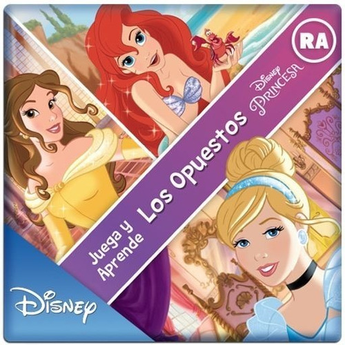 Disney Princesa: Juega Y Aprende Los Opuestos (cartoné)