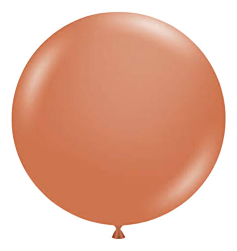 Bolsa De Globos De 100 Pzs Tuftex No.11 Burnt Orange 