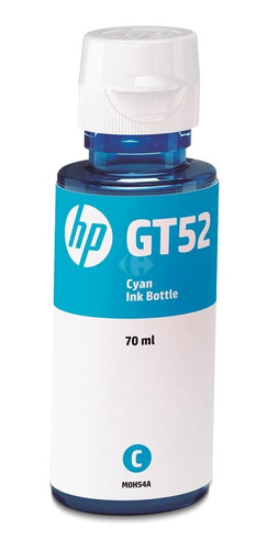 Tinta Hp Gt52 Cyan (hp 315, 415, 515, 615)- Boleta