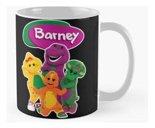 Taza X4 Barney (barney Y Sus Amigos) Calidad Premium