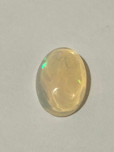 Ópalo De Fuego 1.80 Ct 12 X 8 Mm Etíope Naturales Sin Tratar Blanco
