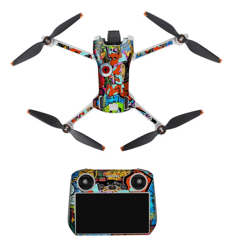 Stickers Protector Plotter Calcos Dron Dji Mini 3 (no Pro)
