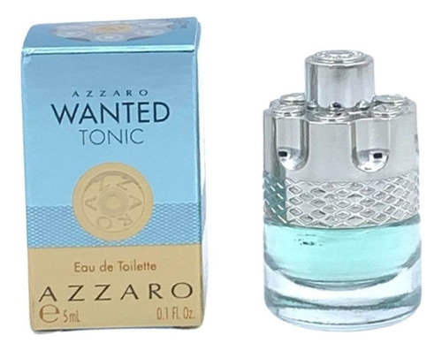 Miniatura Perfume Wanted Tonic Azzaro 5ml Cítrico Especiado