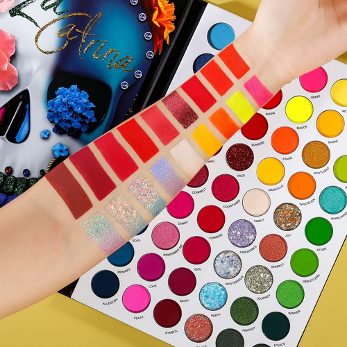 De'lanci - Paleta De Sombra De Ojos De Color Profesional De