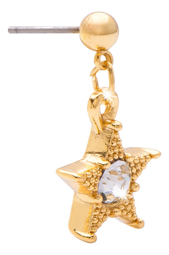 Aretes Estrella Brillante Ilusión 29107