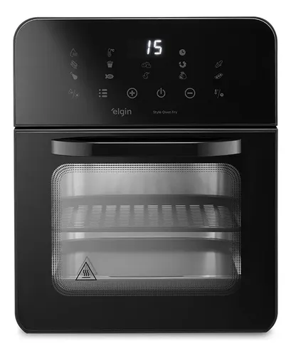 Fritadeira e Forno Elétrico Style Oven Fry Elgin 10l 110v Preto 127v — R$ 275,00 em Mercado Livre, 50% OFF