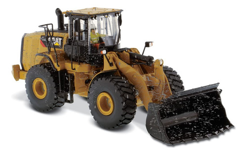 1:50 Caterpillar 966m - Cargador De Ruedas Mediano Desgastad