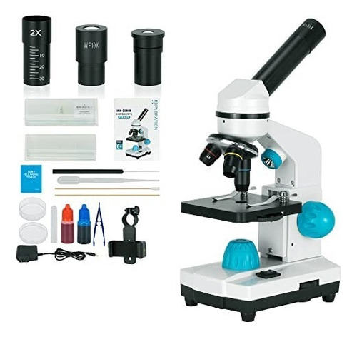Microscopio Monocular Compuesto Hsl For Estudiantes Adultos