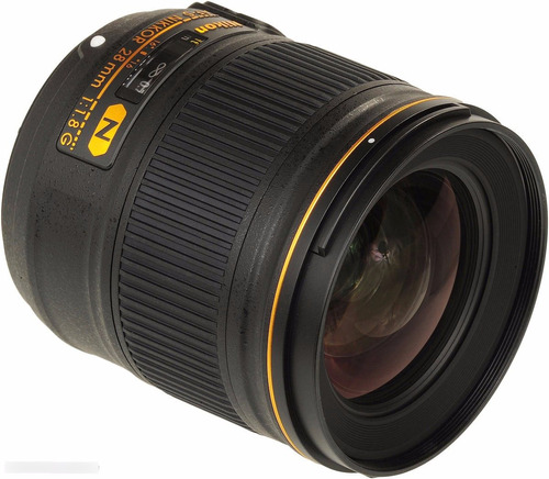 Lente Nikon Objetivo Nikkor Af-s 28mm F/1.8g Gtia Y Factura