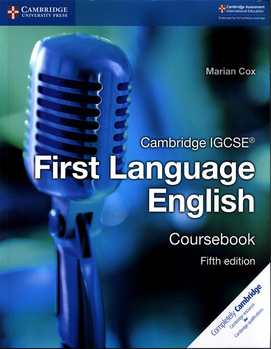  Cambridge Igcse First English Course 5ªed.  -  Cox, Marian 