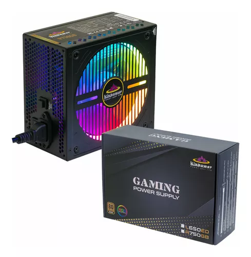 Fonte De Alimentação Pc Gamer Potência 750w 100~240vac - R$ 369,9