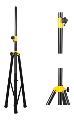 Pedestal Trípode Full Metal 180 Cm Para Parlante Activo 